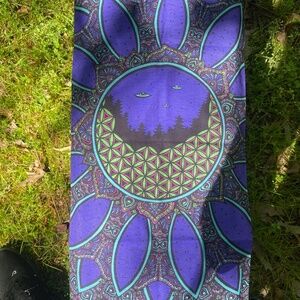 Ancient Aliens Face Mask, Face Shield, Buff, Neck Gaiter – Stretchy Polyester/Sp